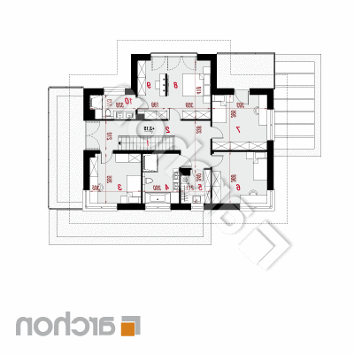 Vila Miranda 12 (G2)  | Pôdorys pátra 