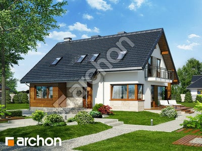 Projekt domu ARCHON+ Dom v idaredách 3 Termo