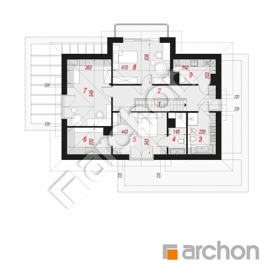 Vila Miranda 15 (G2)  | <span class="translation_missing" title="translation missing: sk.products.print_pages.projections.poziom3">Poziom3</span>