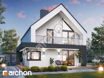 Projekt domu ARCHON+ Dom v malinčí 24 (A)