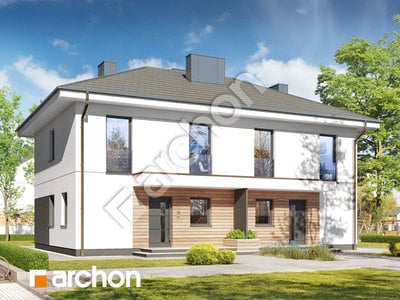 Projekt domu ARCHON+ Dom v arkádiách 7 (R2)