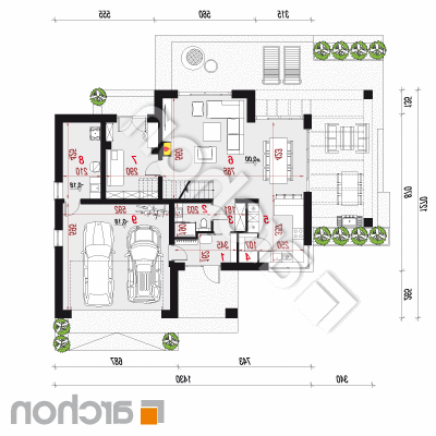 Vila Miranda 21 (G2E) | Pôdorys prízemia 