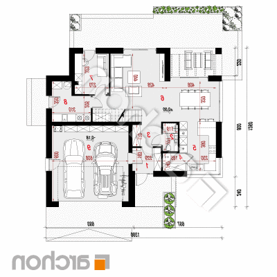 Vila Miranda 19 (G2E) | Pôdorys prízemia 