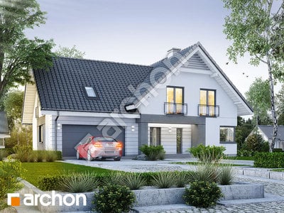 Projekt domu ARCHON+ Dom v orličkách (G2)