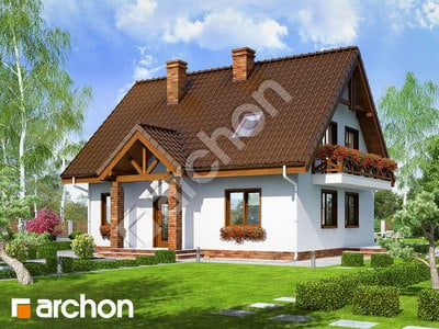 Projekt domu ARCHON+ Dom medzi prvosienkami ver.2