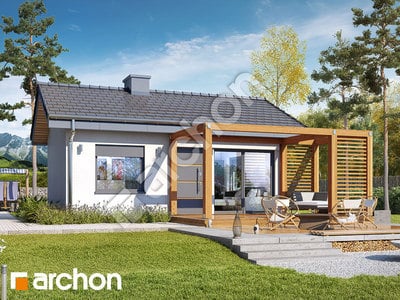 Projekt domu ARCHON+ Letný dom medzi šafranmi 3