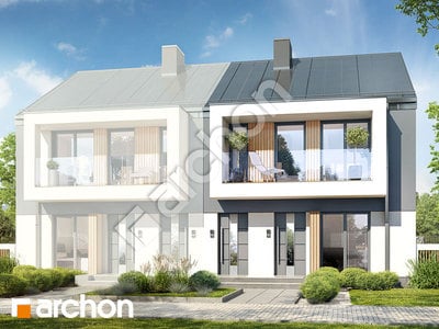 Projekt domu ARCHON+ Dom medzi macoškami 12 (R2B)