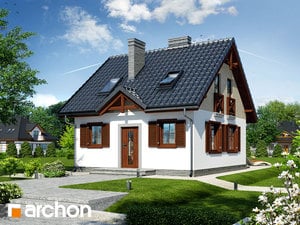 Projekt domu ARCHON+ Dom medzi čučoriedkami ver.2