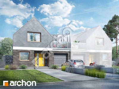 Projekt domu ARCHON+ Dom medzi platanmi (B)