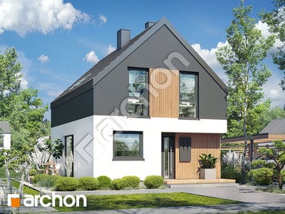 Projekt domu ARCHON+ Dom v kurkume 3