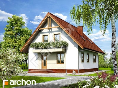 Projekt domu ARCHON+ Dom medzi prvosienkami 2 ver.2