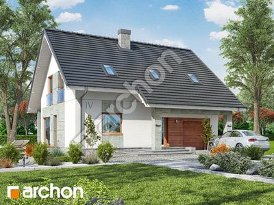 Projekt domu ARCHON+ Dom v krásnoplodkách 2 (P)