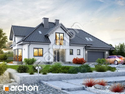 Projekt domu ARCHON+ Dom v slivkach (G2P)