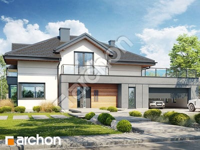 Projekt domu ARCHON+ Dom v slivkach 6 (G2)