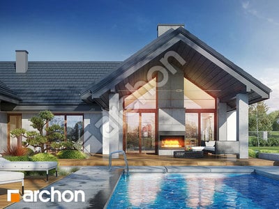 Projekt domu ARCHON+ Dom medzi kliviami 10 (G2)