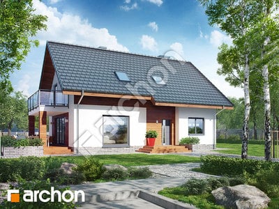 Projekt domu ARCHON+ Dom v zelenci 4