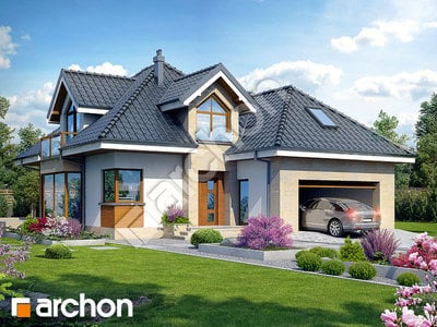 Projekt domu ARCHON+ Dom v rukole (G2N) ver.2