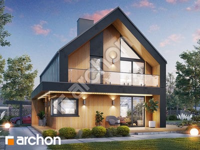 Projekt domu ARCHON+ Dom v malinčí 24