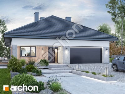 Projekt domu ARCHON+ Dom medzi ringlotami 16 (G2)