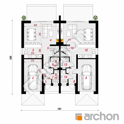 Vila Amélia 2 (GR2) | Pôdorys prízemia 