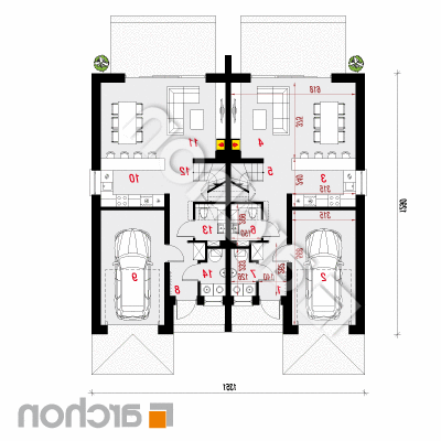 Vila Amélia 2 (GR2) | Pôdorys prízemia 