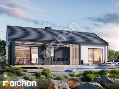Projekt domu ARCHON+ Dom medzi kosatcami (NA)
