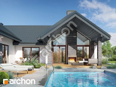Projekt domu ARCHON+ Dom medzi kliviami 6 (G2)