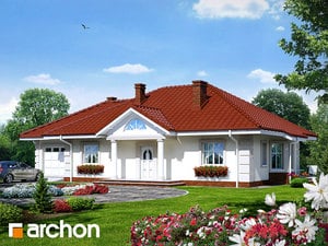 Projekt domu ARCHON+ Dom pod jarabinou (G) ver.2