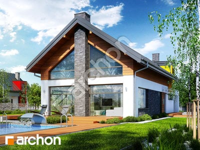 Projekt domu ARCHON+ Dom vo vavríne ver.2