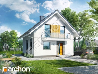 Projekt domu ARCHON+ Dom v arkádiách 2