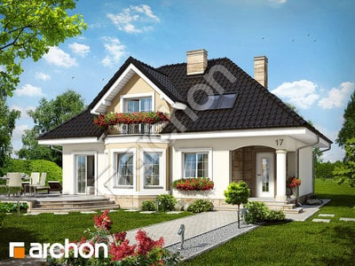 Projekt domu ARCHON+ Dom medzi avokádom ver.2