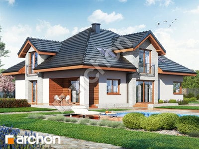Projekt domu ARCHON+ Dom pri hebe ver.2