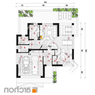 Vila Miranda 20 (G2) | Pôdorys prízemia 