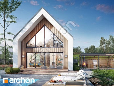 Projekt domu ARCHON+ Dom v papaveras