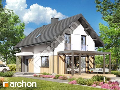 Projekt domu ARCHON+ Dom medzi azalkami 3