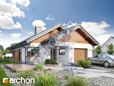 Projekt domu ARCHON+ Dom v povojníkoch 3 (G2)