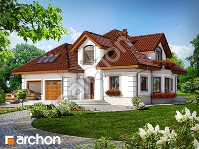 Projekt domu ARCHON+ Dom v monarde (G2) ver.2