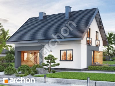 Projekt domu ARCHON+ Dom v malinčí 11 ver.2
