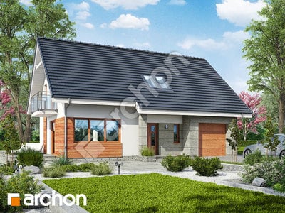 Projekt domu ARCHON+ Dom medzi jahôdkami 5 (GN) ver.2