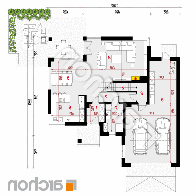 Vila Olivia 3 (G2P) | Pôdorys prízemia 