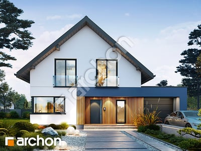 Projekt domu ARCHON+ Dom medzi anízom 7 (GE)