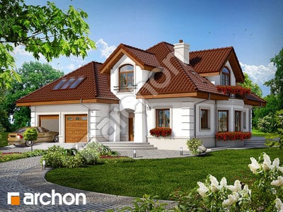 Projekt domu ARCHON+ Dom v monarde (G2P) ver.2