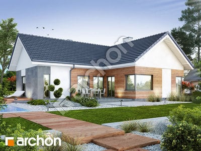 Projekt domu ARCHON+ Dom v galách (G)