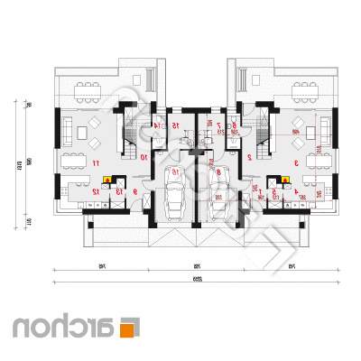 Vila Konstancja (R2) | Pôdorys prízemia 