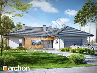 Projekt domu ARCHON+ Dom medzi isméniami 2 (G2)