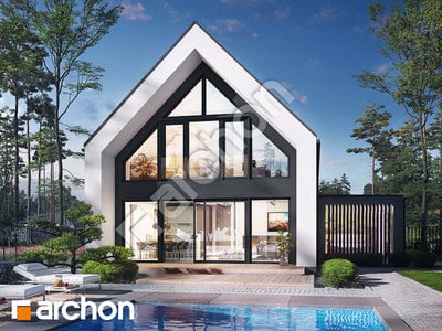 Projekt domu ARCHON+ Dom v papaveras 4 (E)