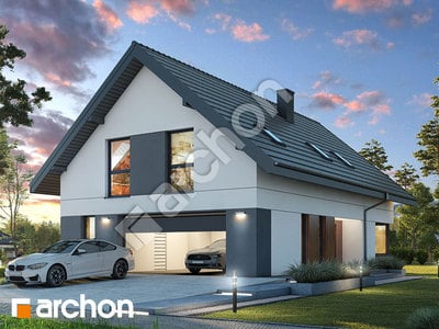Projekt domu ARCHON+ Dom v idaredách 11 (G2A)