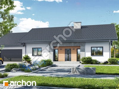 Projekt domu ARCHON+ Dom v kostravách 4 (G2)