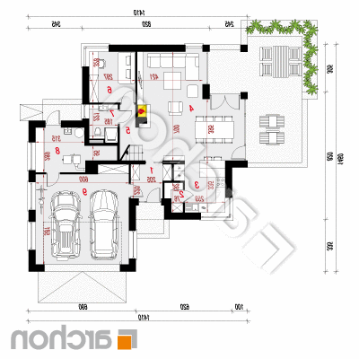 Vila Eliza 4 (G2) | Pôdorys prízemia 