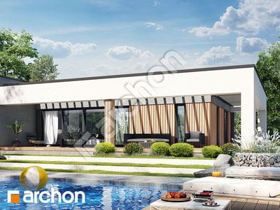 Projekt domu ARCHON+ Dom pri zlatobyle 5 (G2) 